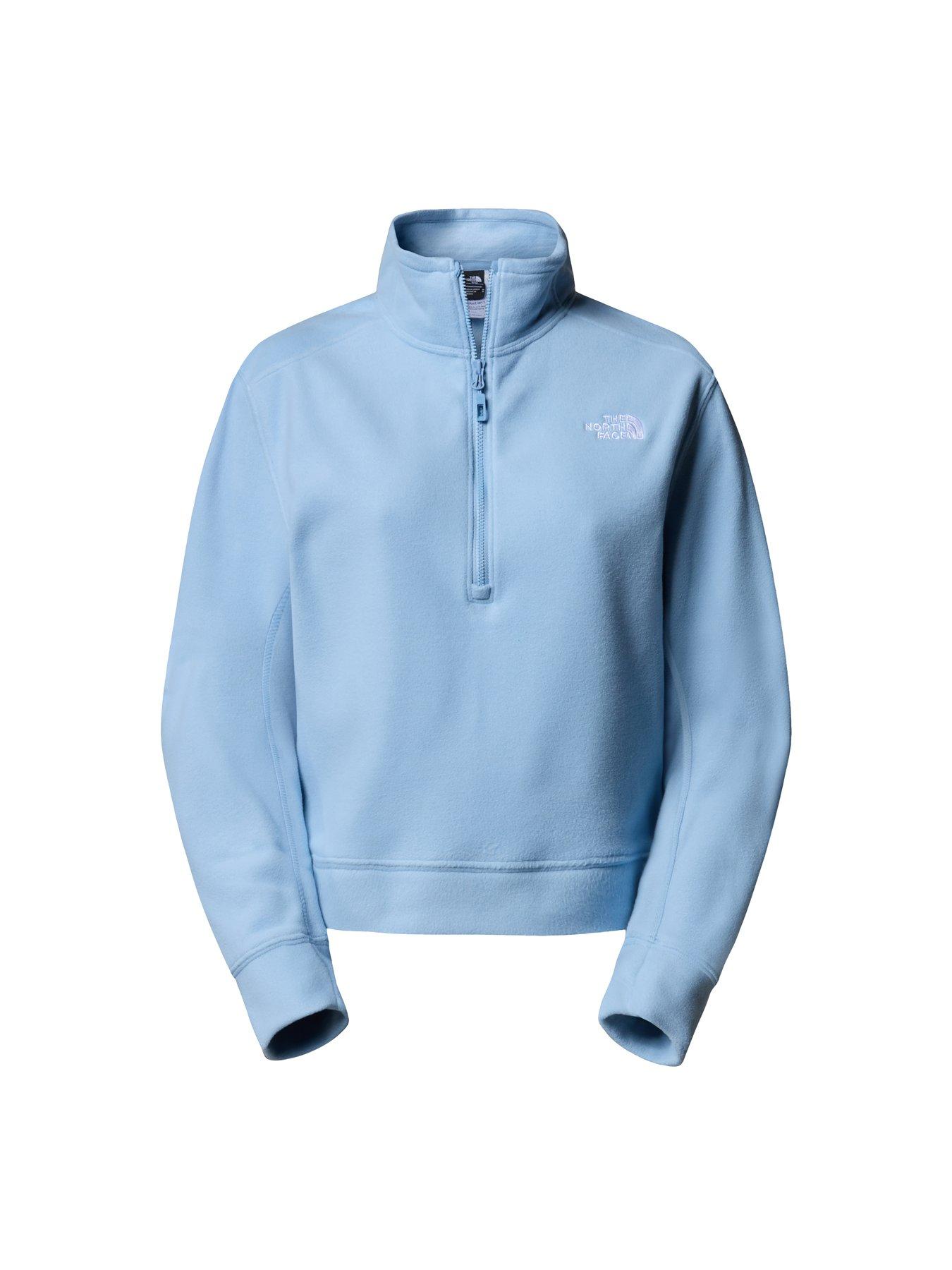 the-north-face-womens-100-glacier-half-zip-bluedetail