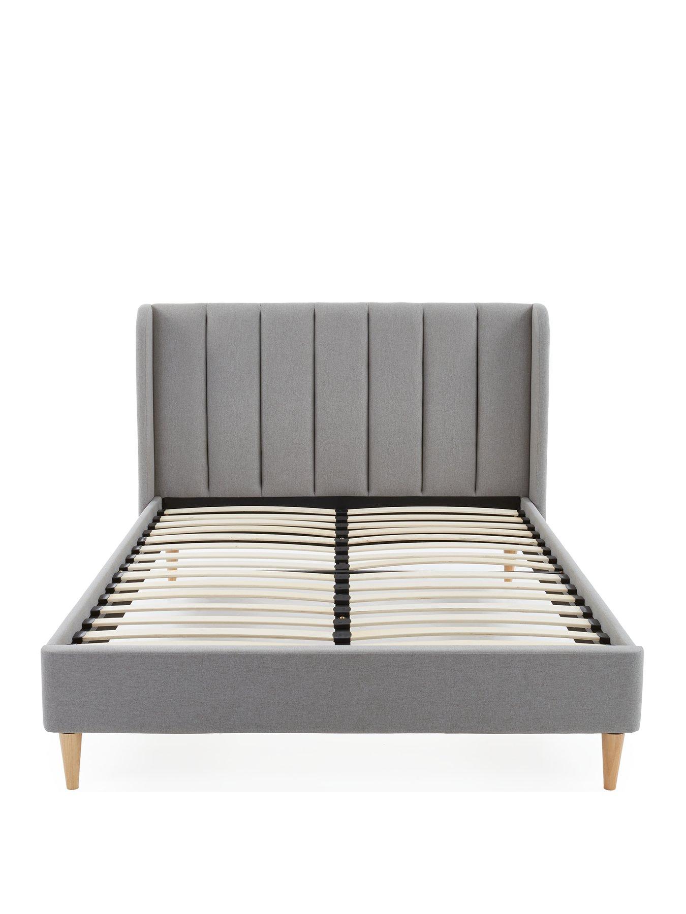 very-home-nook-fabric-bed-frame-with-mattress-options-buy-amp-savenbsp--fscreg-certifiedstillFront