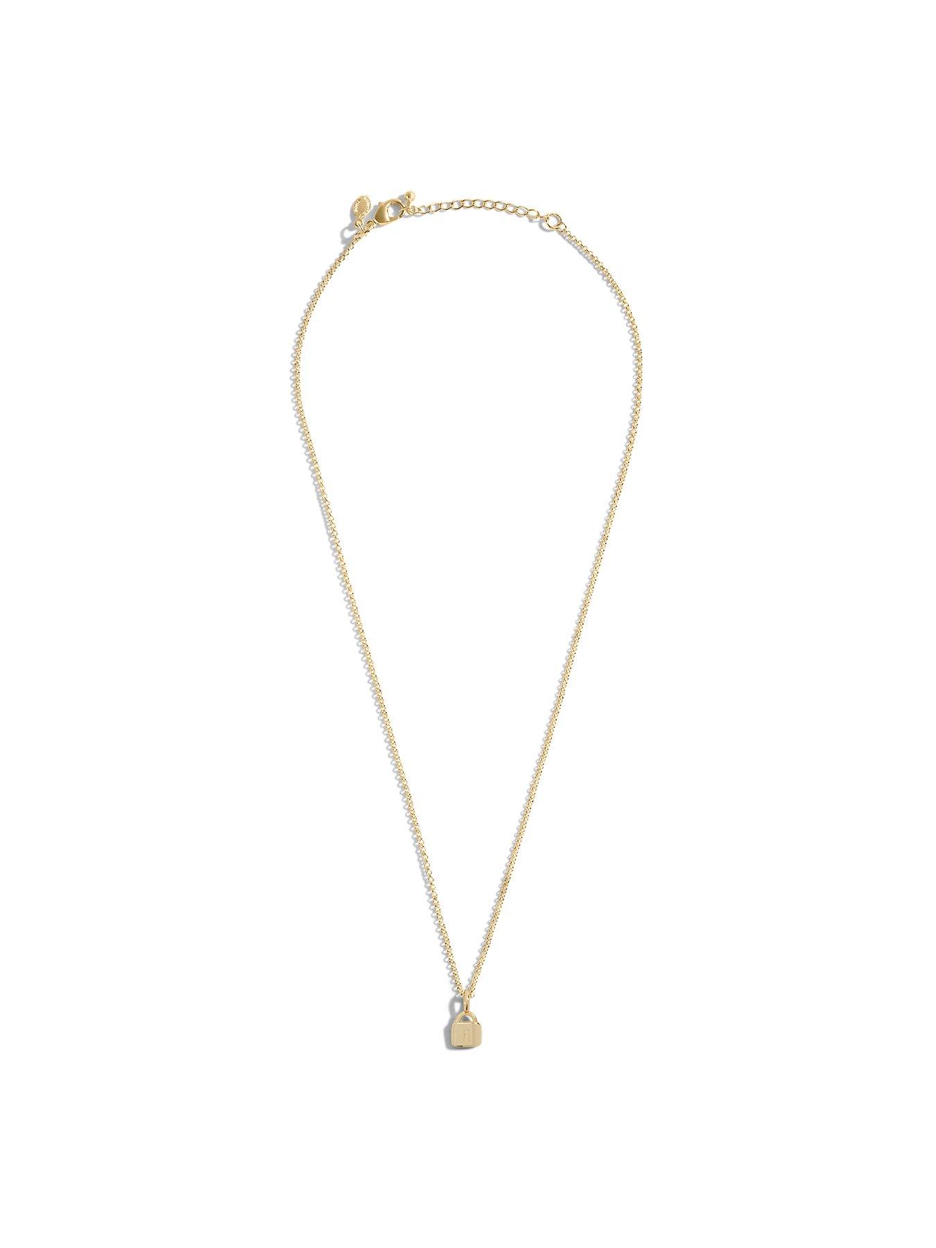 joma-jewellery-mini-charms-lock-necklace-in-gold-platingstillFront