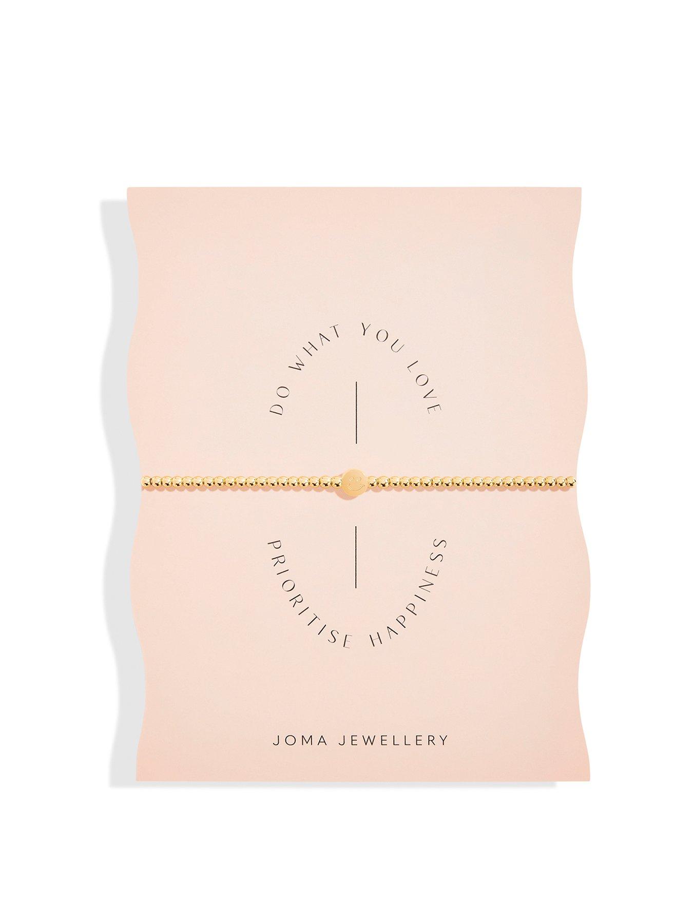 joma-jewellery-share-happiness-do-what-you-love-prioritise-happiness-bracelet-in-gold-plating