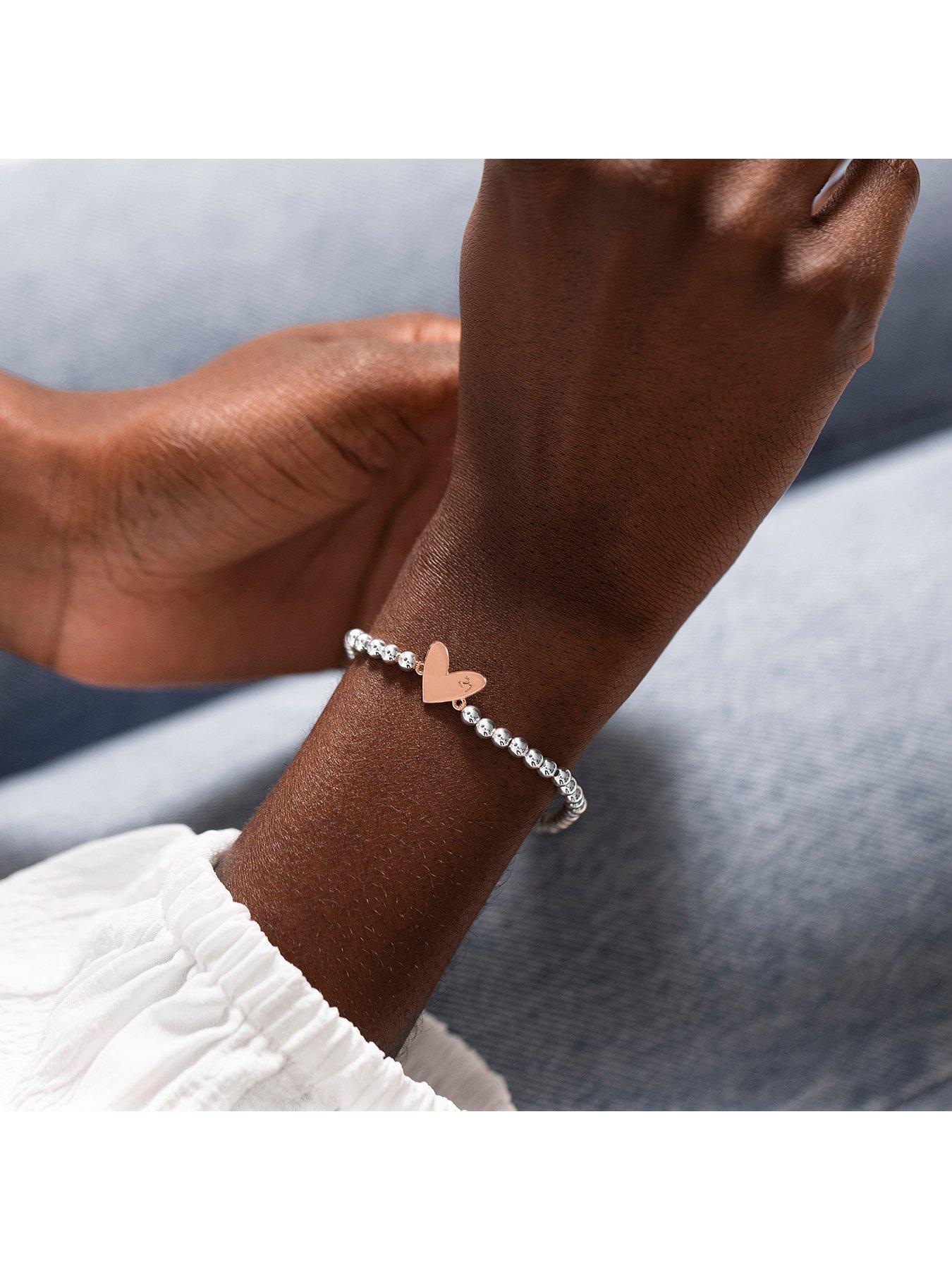 Image 4 of 5 of Joma Jewellery Beautifully Boxed A Little Happy 21st Birthday Bracelet In Silver Plating