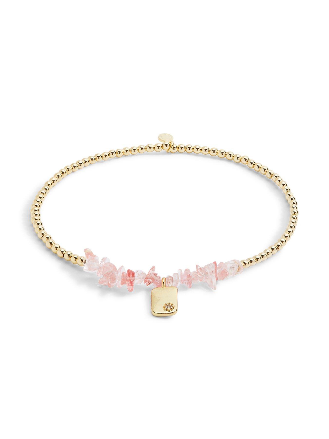 joma-jewellery-pink-crystal-anklet-in-gold-platingstillFront