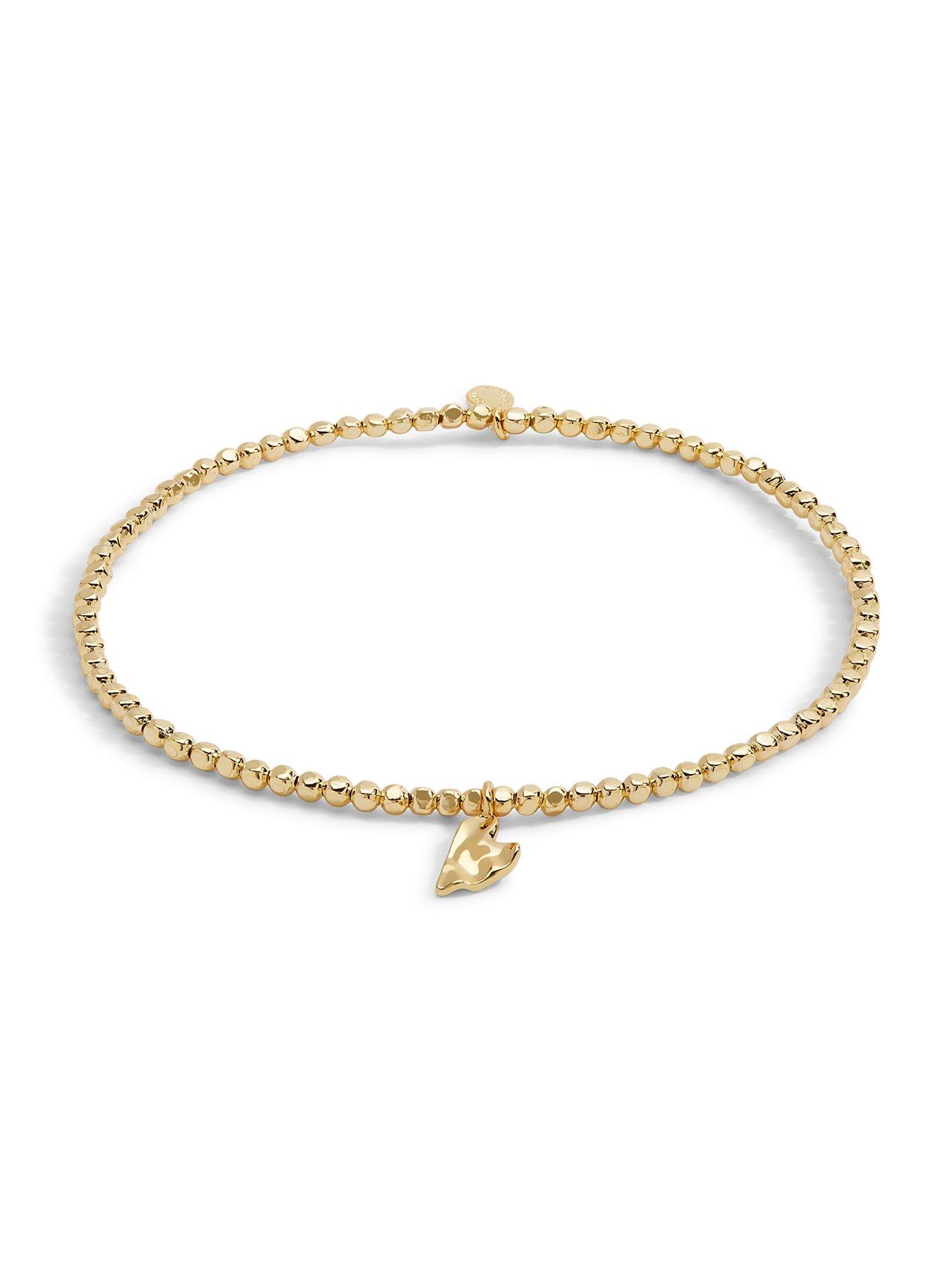 joma-jewellery-hammered-heart-anklet-in-gold-platingstillFront