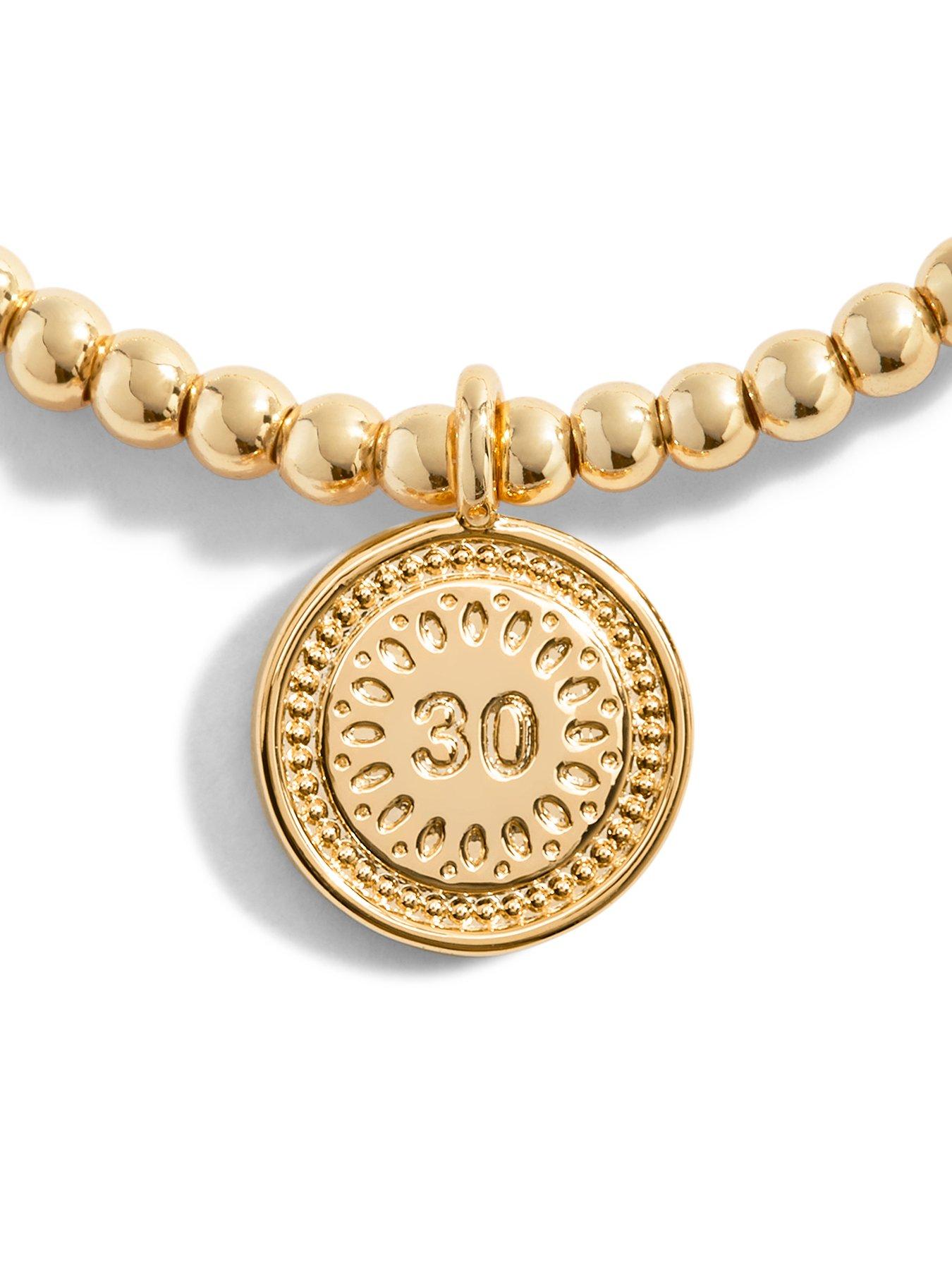 joma-jewellery-a-little-30th-birthday-bracelet-in-gold-platingback