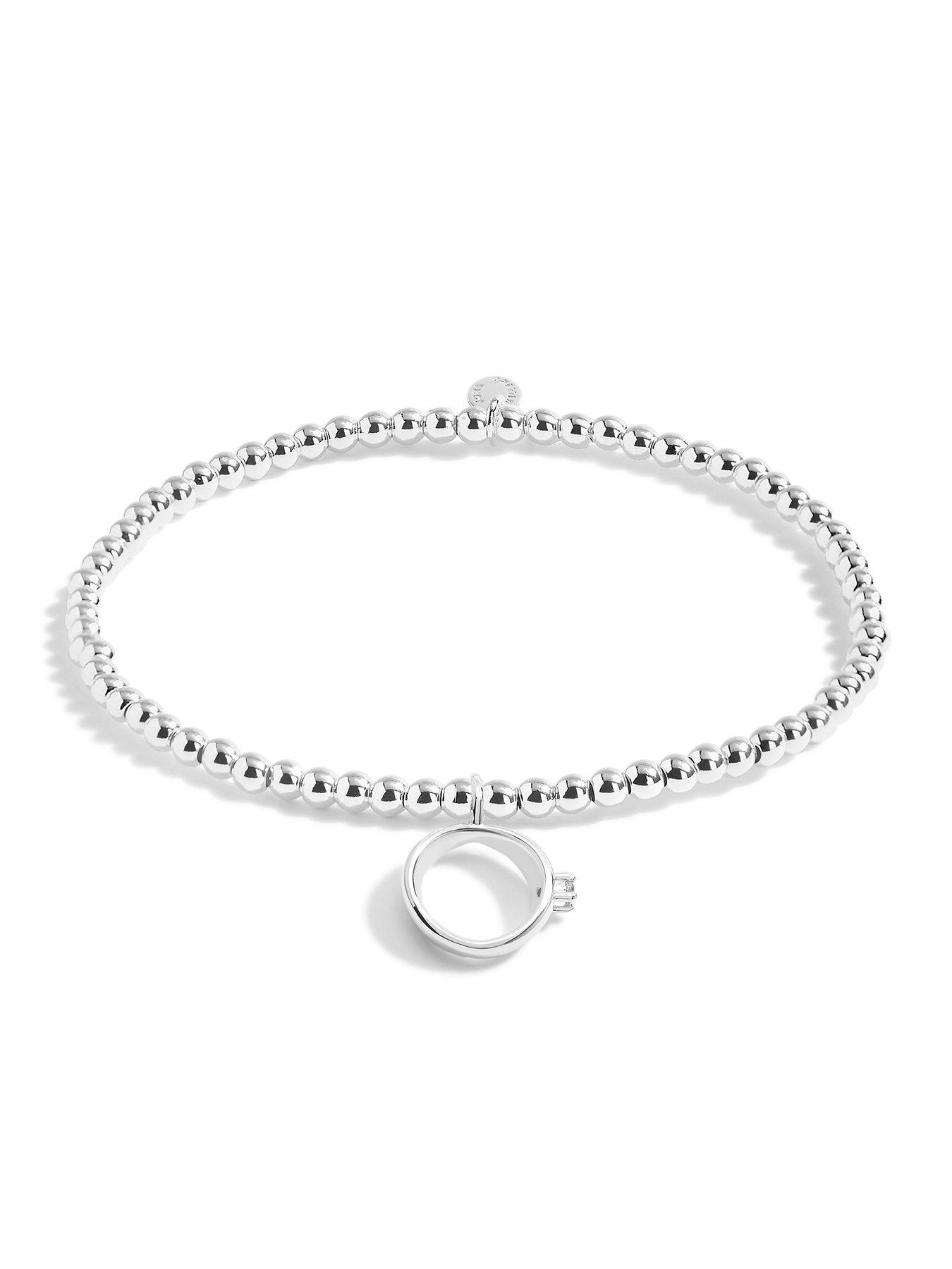 joma-jewellery-a-little-youre-engaged-silver-bracelet-175cm-stretchstillFront