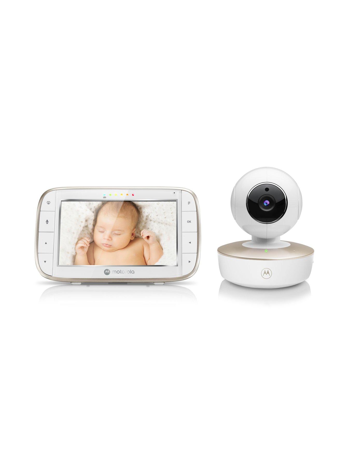 Baby monitor with app and store parent unit