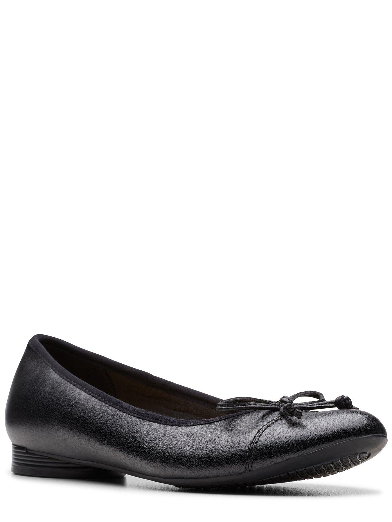 clarks-clarks-loreleigh-rae-leather-bow-front-ballerina-blackstillFront