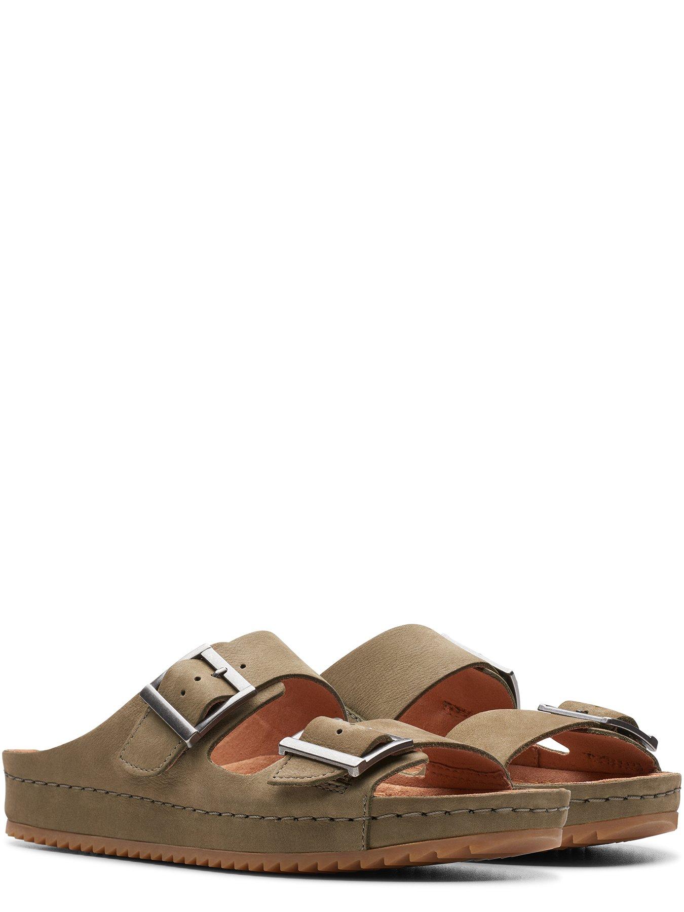 clarks-clarks-brookleigh-sun-nubuck-double-buckle-sandals-olivestillFront