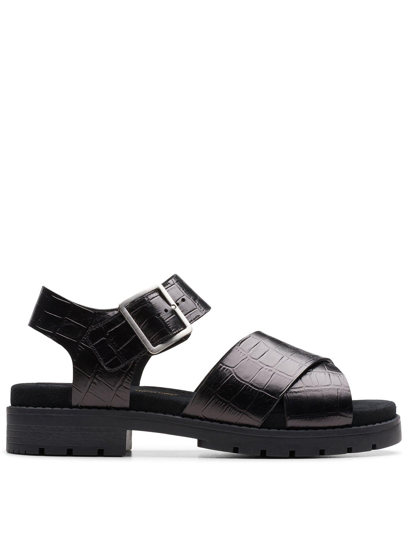 clarks-clarks-orinoco-cross-front-buckle-sandals-black