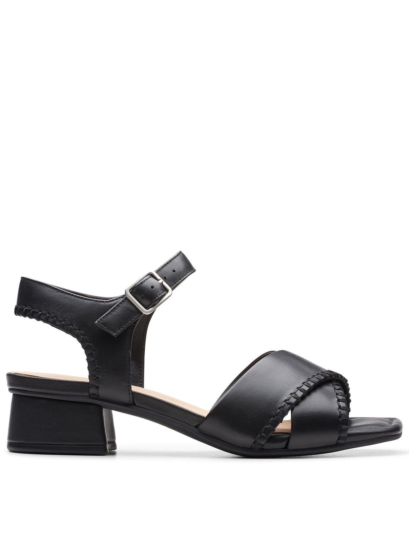 clarks-clarks-serina35-leather-wide-fitting-cross-front-mid-heel-sandals-black