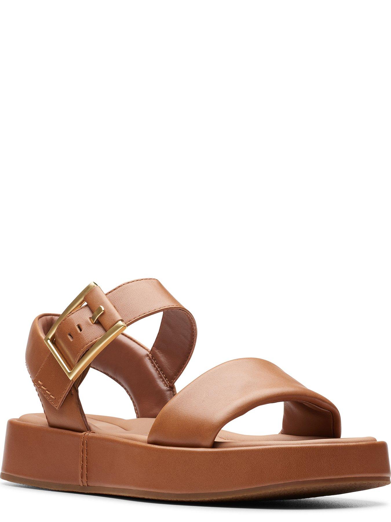 clarks-clarks-alda-strap-wide-fitting-buckle-leather-sandals-tanstillFront