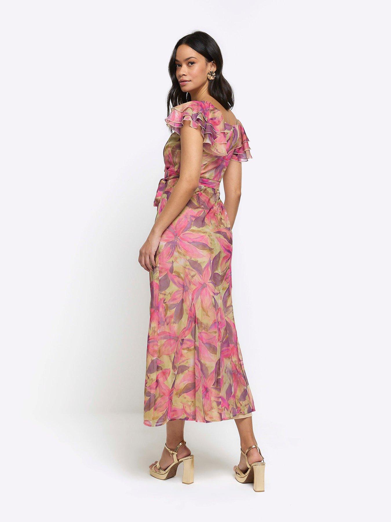 river-island-floral-maxi-shirt-dress-bright-pinkstillFront