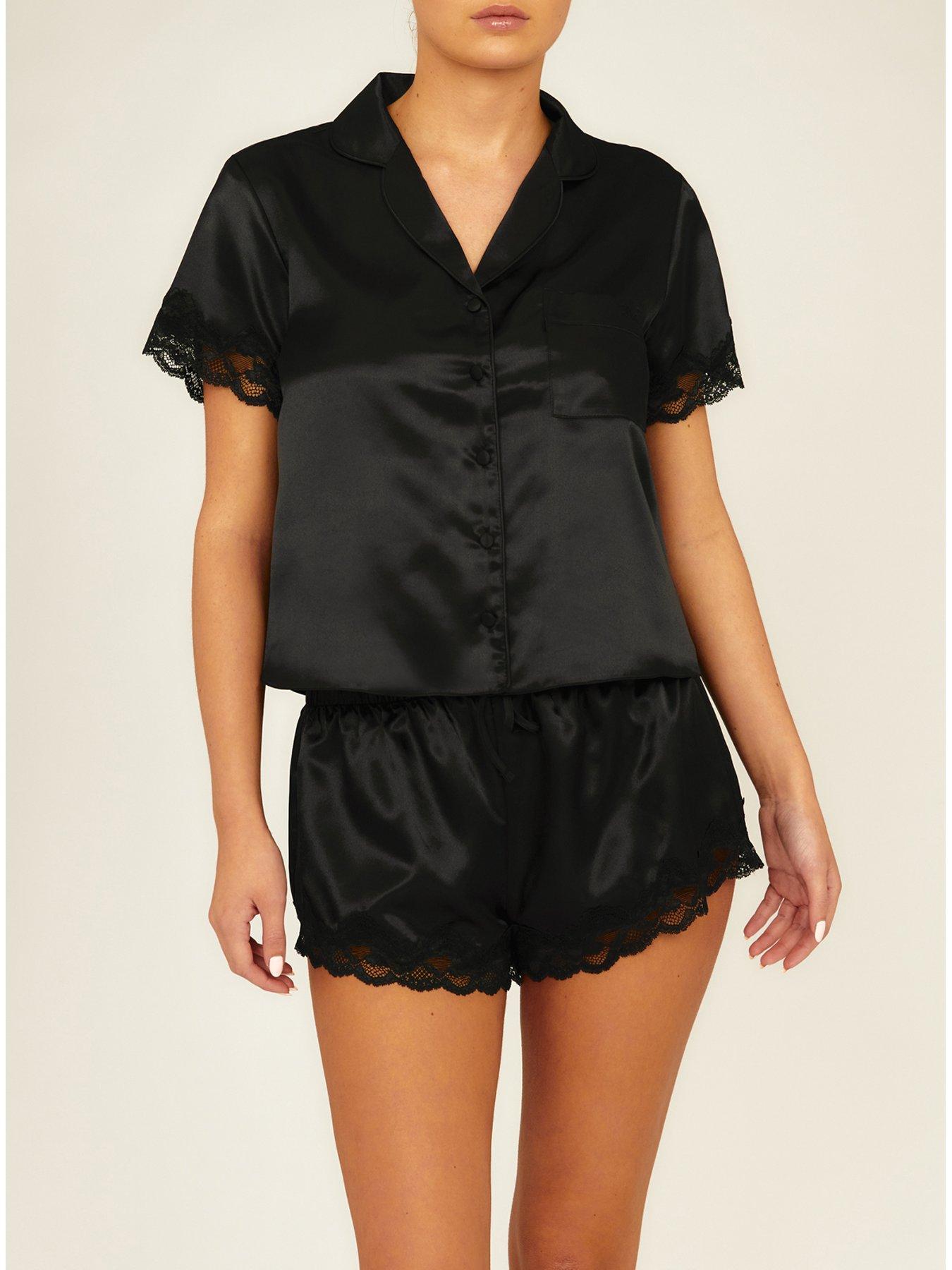 boux-avenue-amelia-short-sleeved-revere-amp-short-set-black