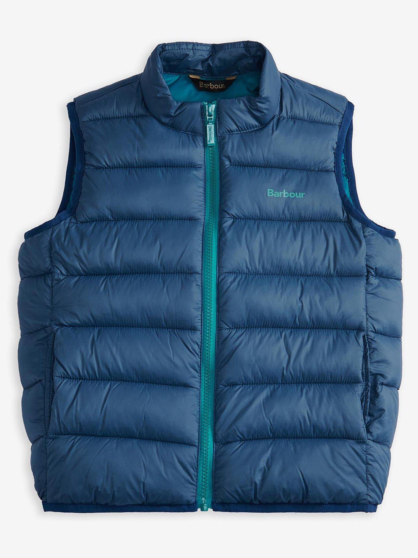 Barbour Boys Trawl Gilet Dark Denim Very Ireland