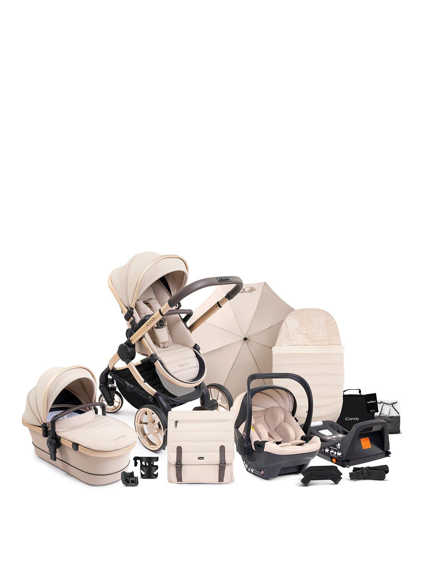 iCandy Peach 7 EDITIONS Travel System - Biscotti