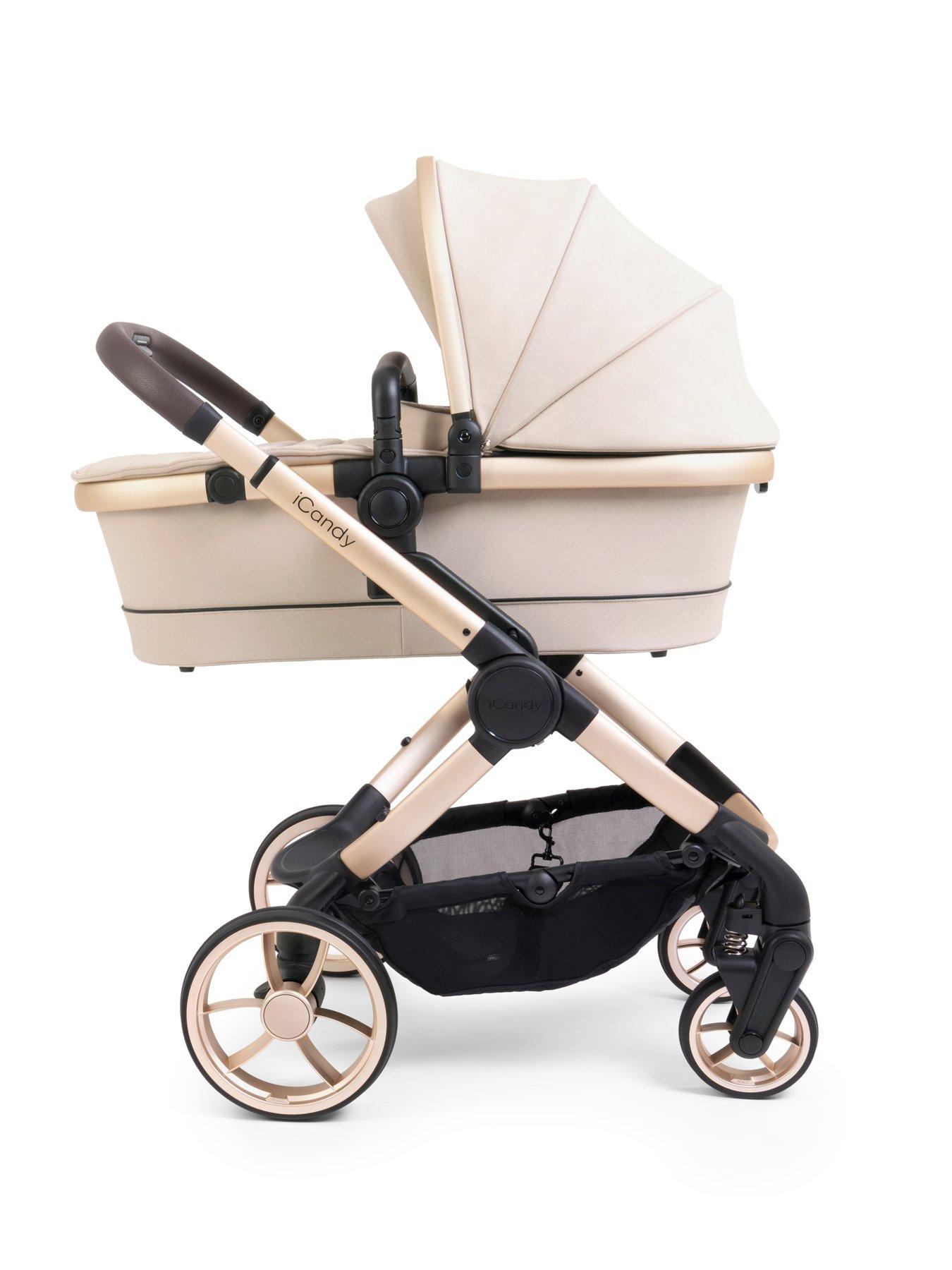 Image 2 of 7 of iCandy Peach 7 Editions Travel System with Cocoon 360 Car Seat - Biscotti