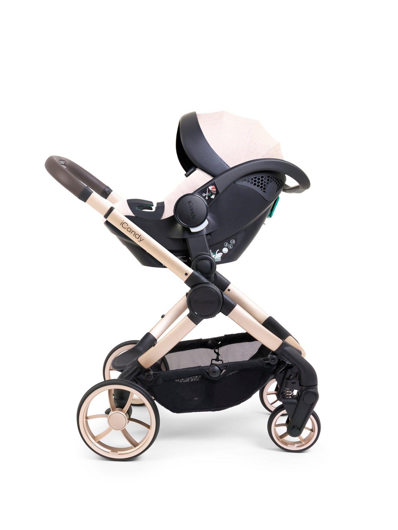 Image 3 of 7 of iCandy Peach 7 Editions Travel System with Cocoon 360 Car Seat - Biscotti