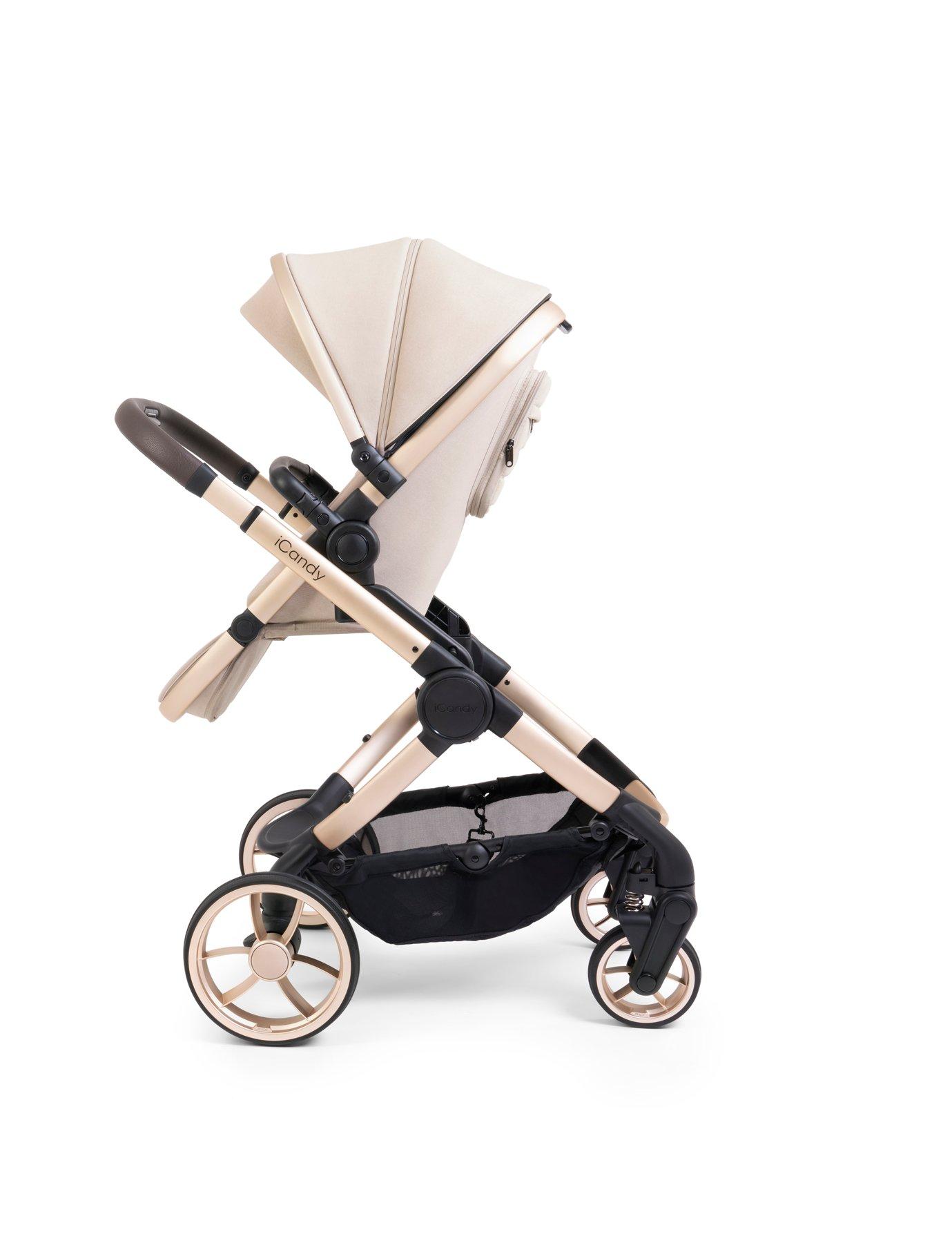 Image 4 of 7 of iCandy Peach 7 Editions Travel System with Cocoon 360 Car Seat - Biscotti