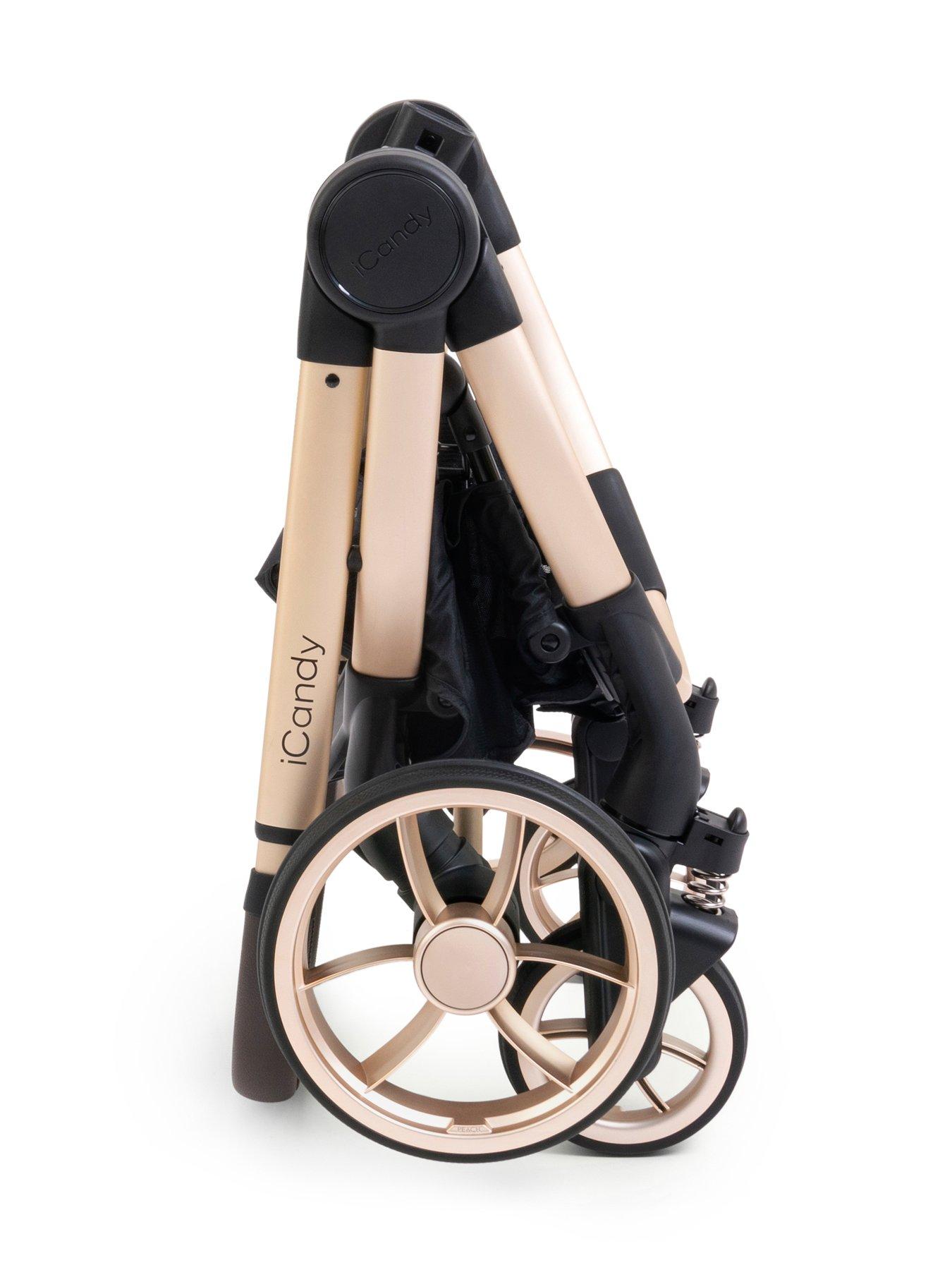 Image 6 of 7 of iCandy Peach 7 Editions Travel System with Cocoon 360 Car Seat - Biscotti