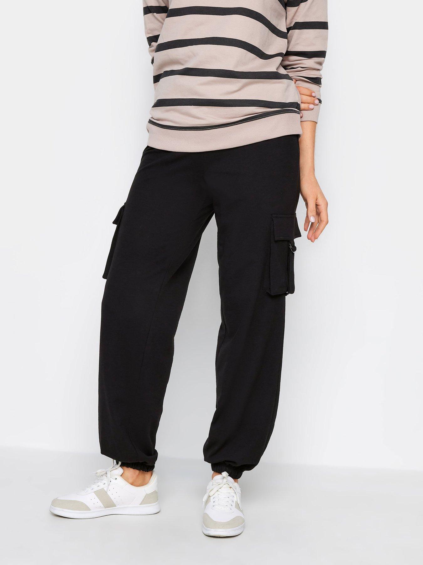 long-tall-sally-cargo-jogger-black