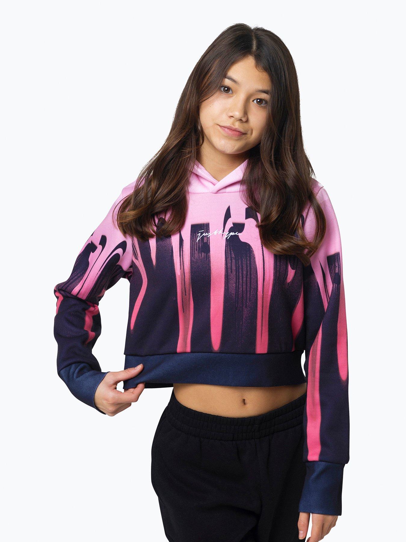 Hype pink hoodie best sale