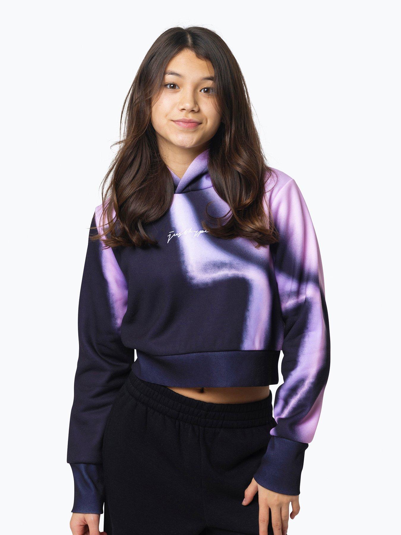 Hype store cropped hoodie