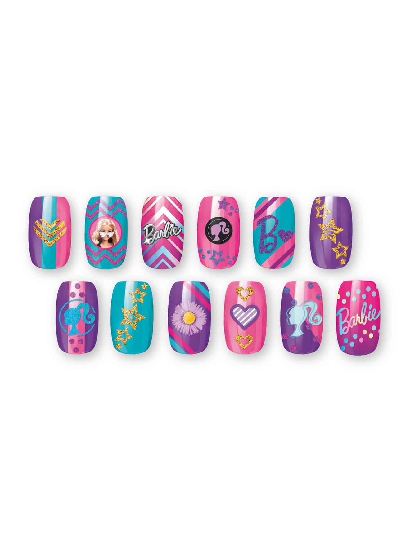 barbie-sparkling-mani-pedi-nail-designeroutfit