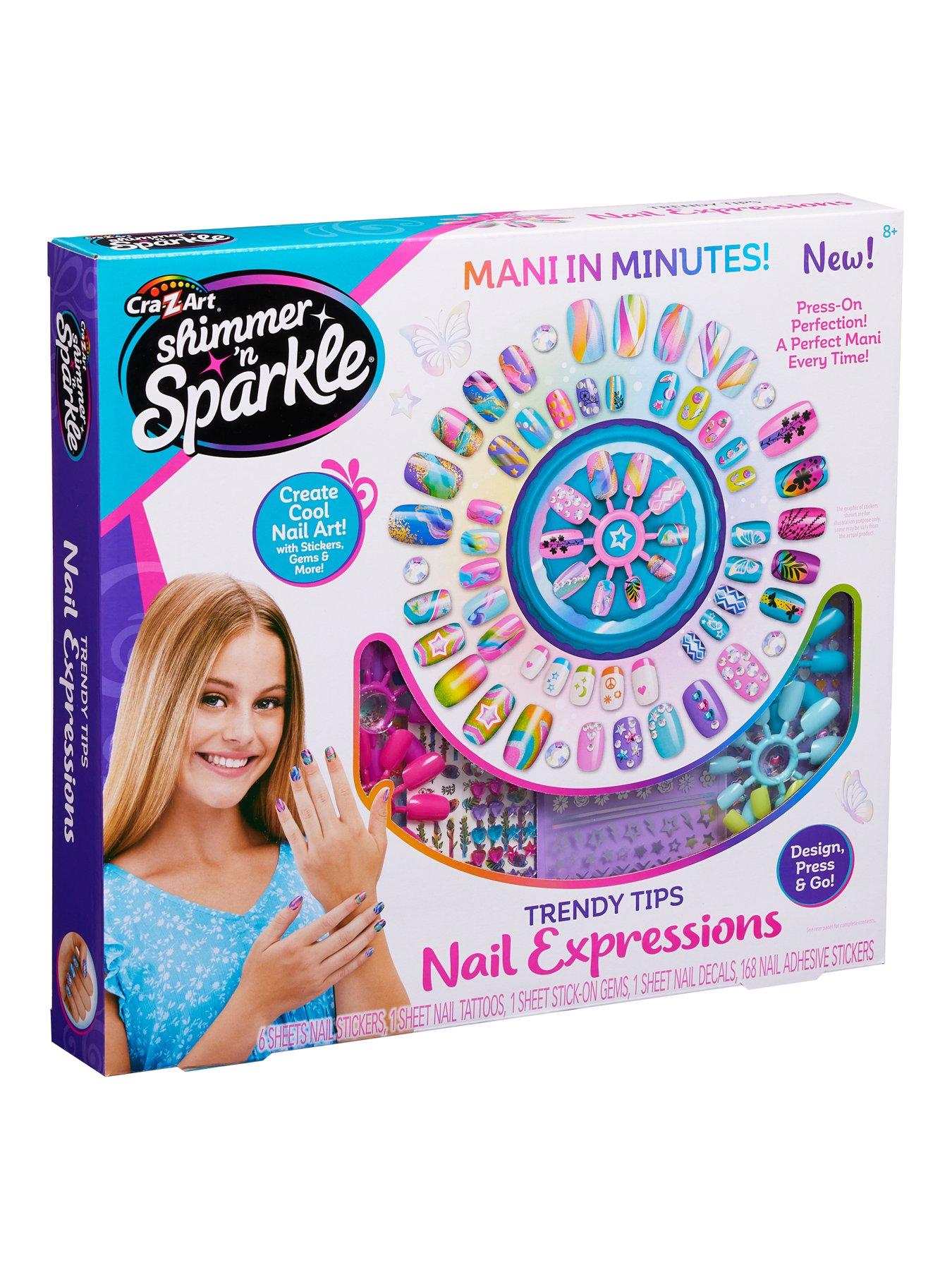 Image 2 of 7 of Shimmer & Sparkle Shimmer N Sparkle Trendy Tips Nail Expressions