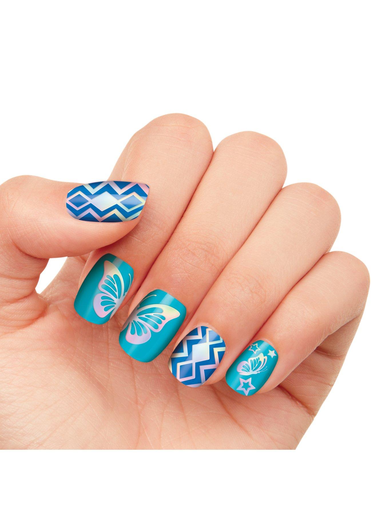 Image 6 of 7 of Shimmer & Sparkle Shimmer N Sparkle Trendy Tips Nail Expressions