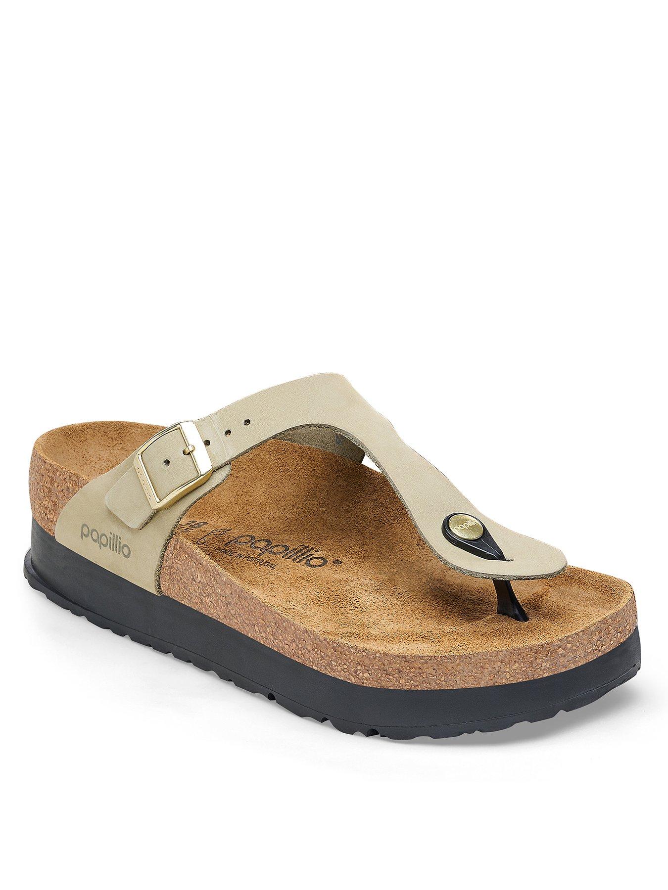 birkenstock-papillio-gizeh-platform-flex-thong-sandal-greenstillFront