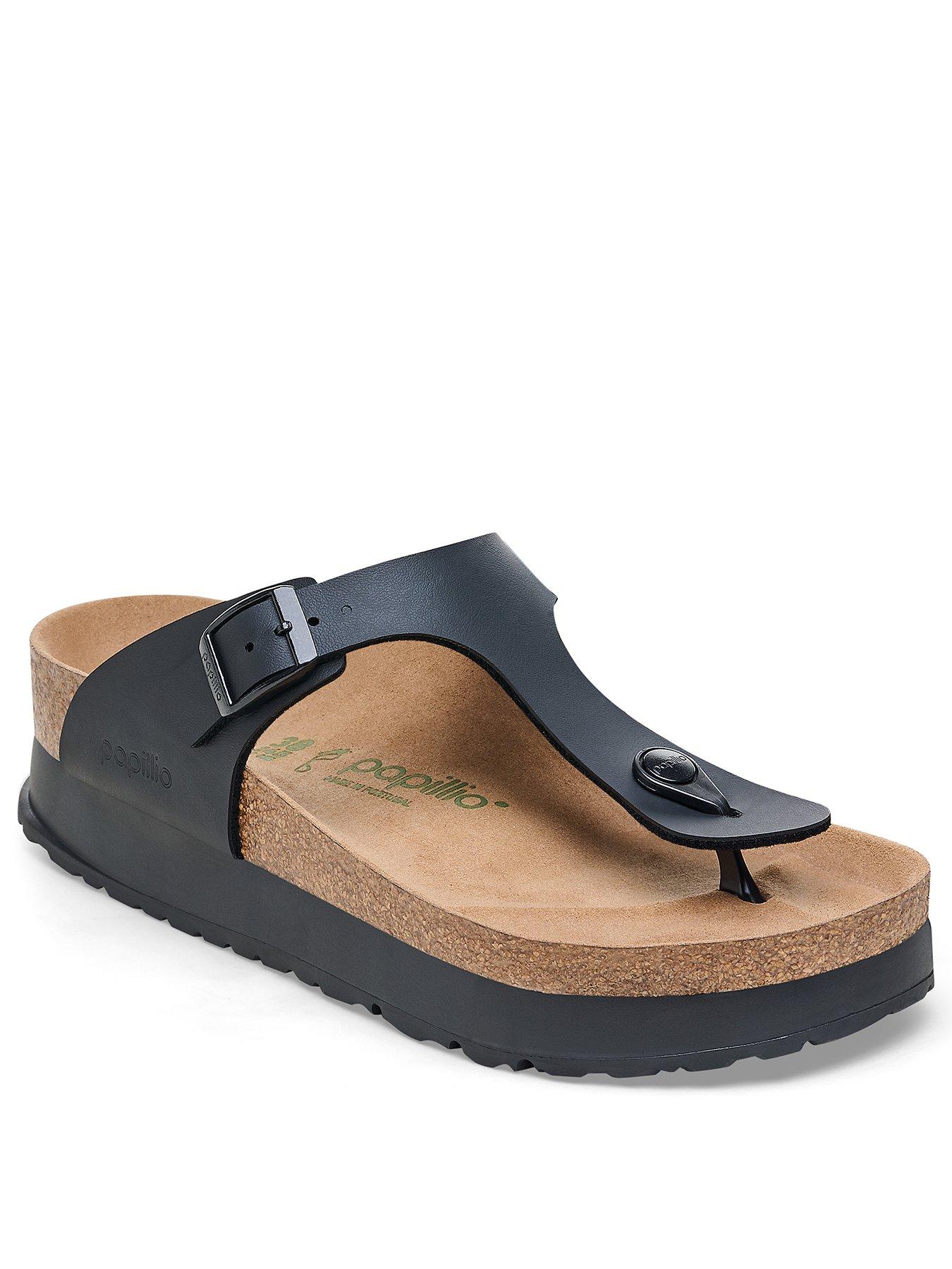 birkenstock-papillio-gizeh-platform-flex-bf-black-vegstillFront