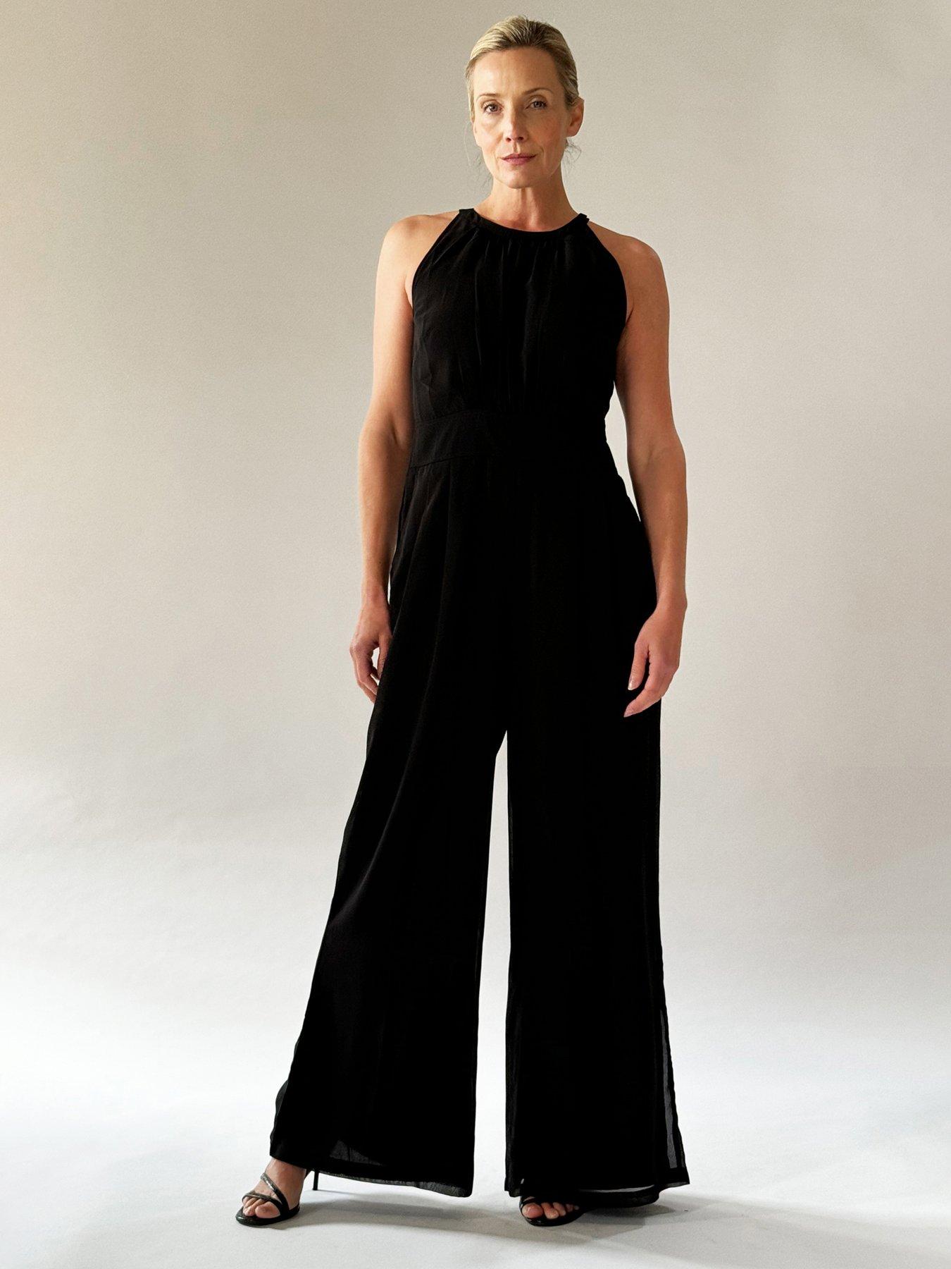 religion-crew-wide-leg-halterneck-jumpsuit-black