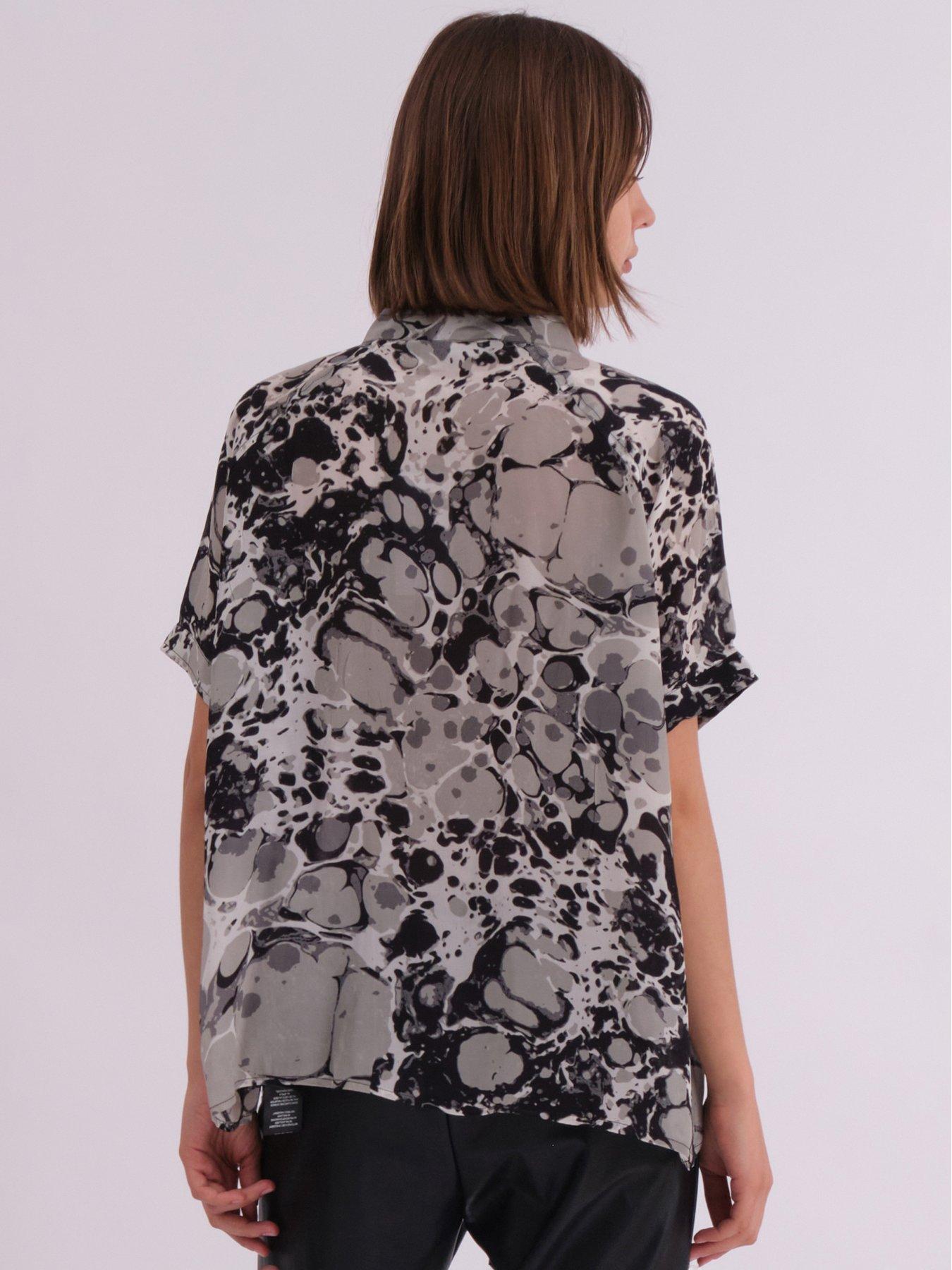 religion-oversized-hidden-blouse-in-abstract-print-with-neck-tie-multistillFront