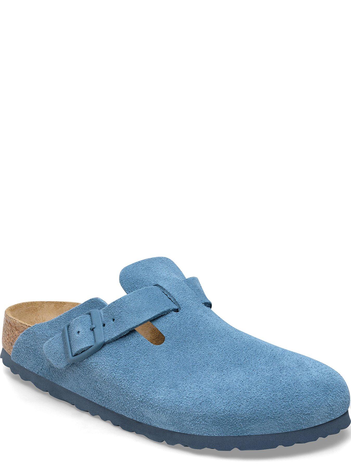 birkenstock-boston-suede-wider-fit-clogs-elemental-bluestillFront