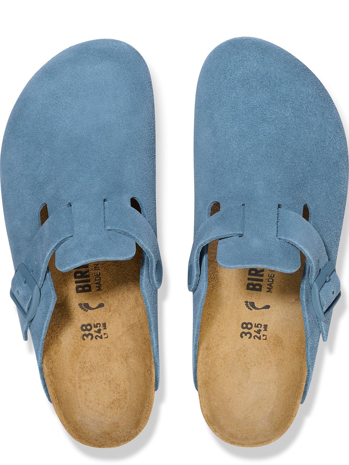 birkenstock-boston-suede-wider-fit-clogs-elemental-blueoutfit