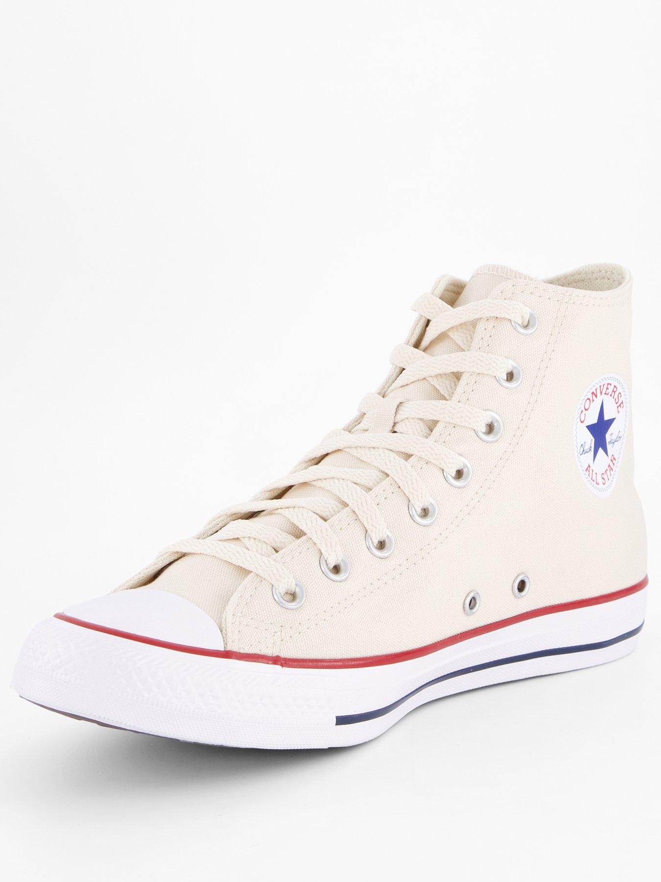 Image 2 of 7 of Converse Unisex Hi Top Trainers - Off White