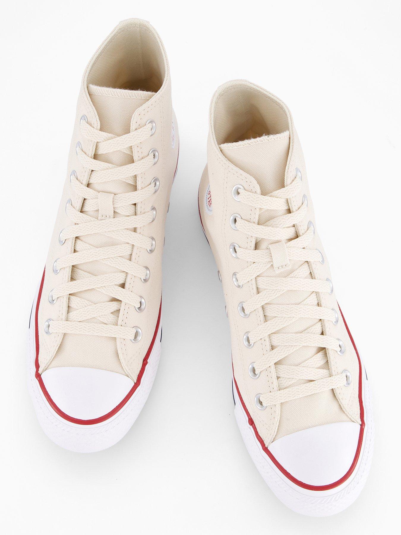 Image 3 of 7 of Converse Unisex Hi Top Trainers - Off White