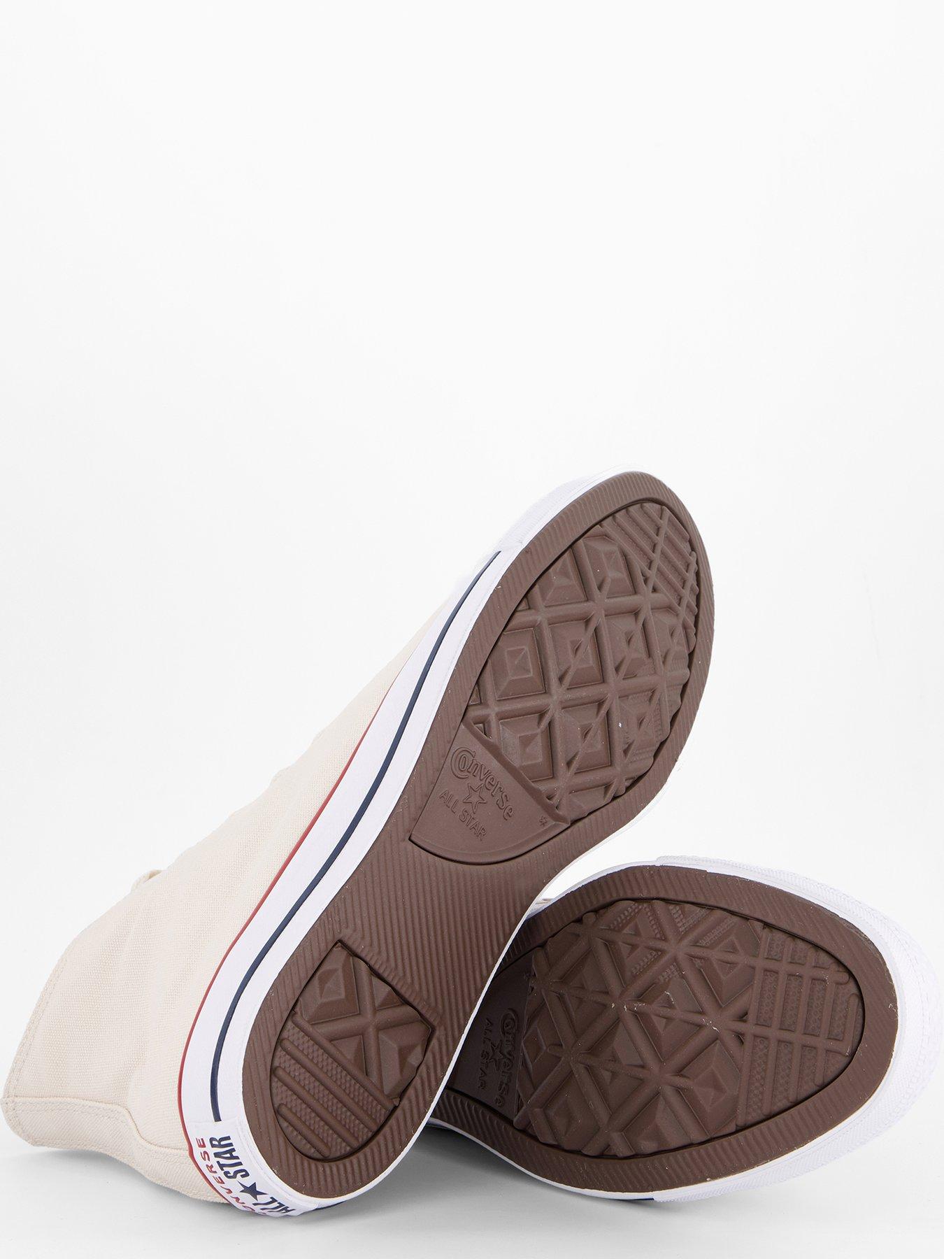 Image 4 of 7 of Converse Unisex Hi Top Trainers - Off White