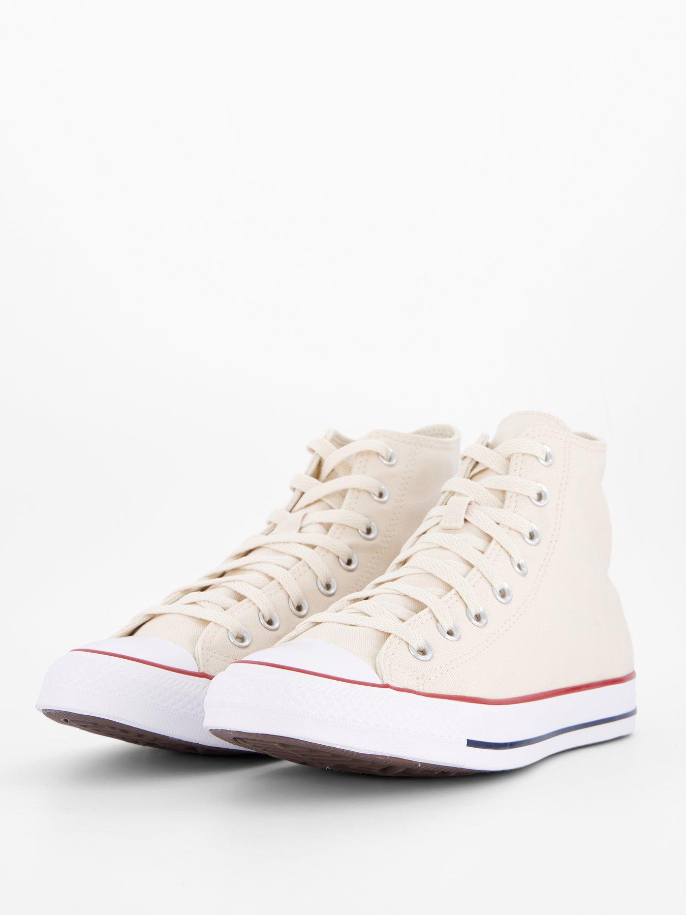 Image 6 of 7 of Converse Unisex Hi Top Trainers - Off White