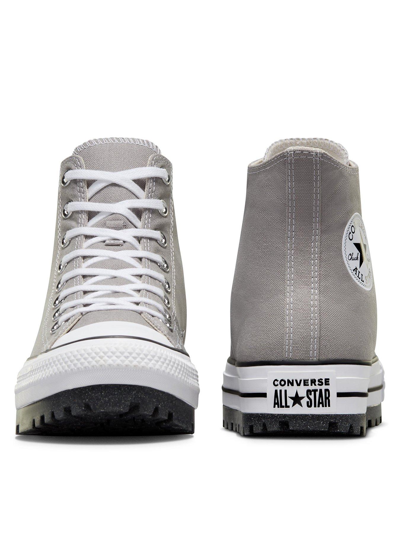 Converse Mens City Trek Hi Trainers Light Grey Very Ireland