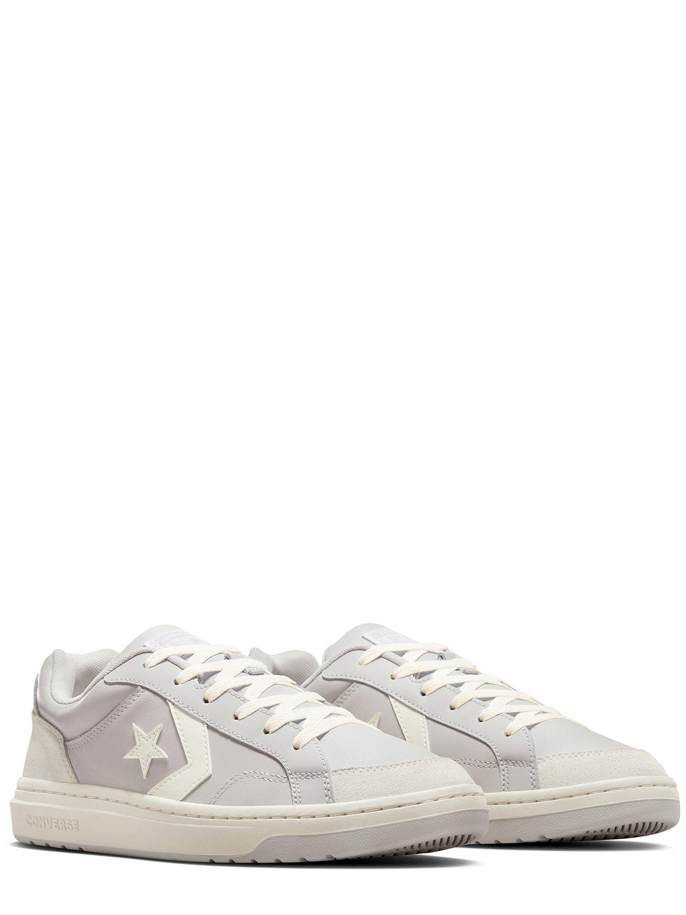 converse-mens-pro-blaze-classic-court-worn-ox-trainers-beigestillFront