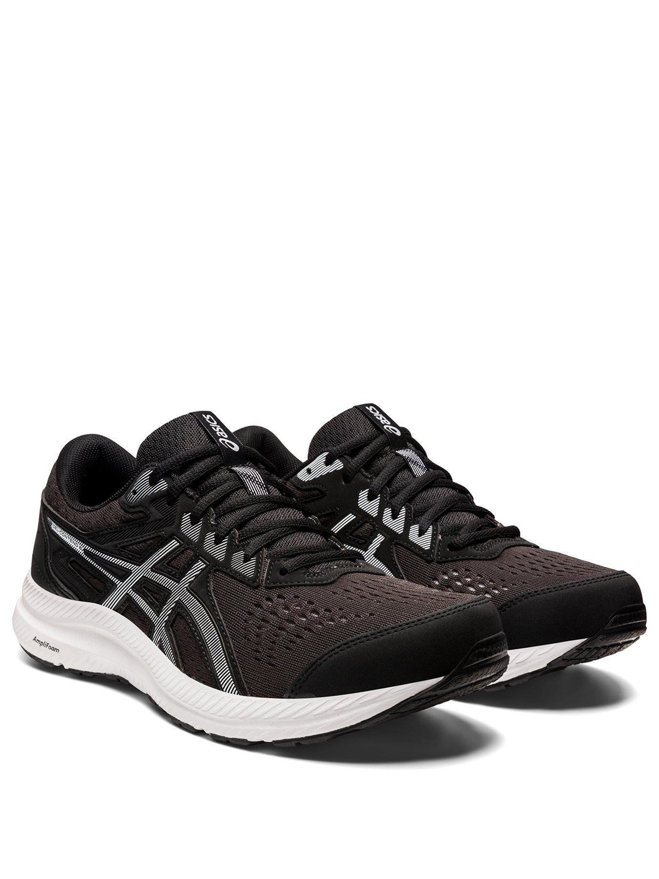 asics-mens-gel-contend-8-running-trainers-blackwhitestillFront