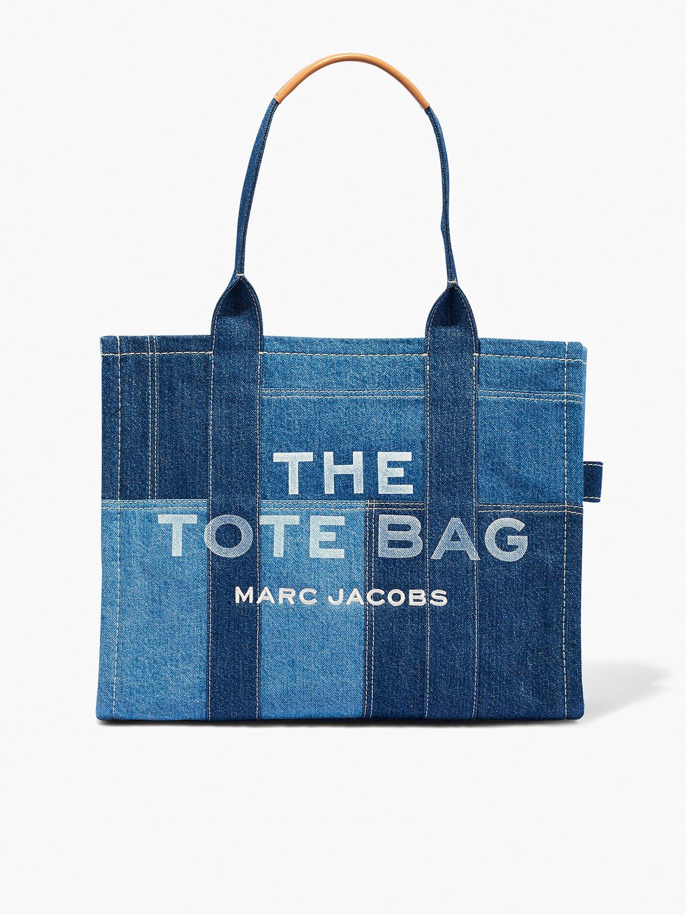 Image 1 of 4 of MARC JACOBS The Large Tote Blue Denim