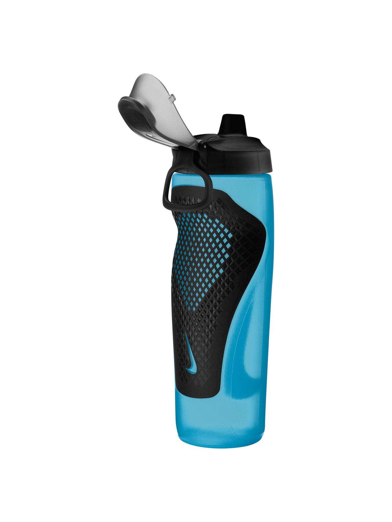 Image 2 of 3 of Nike Refuel Bottle Locking Lid 24 OZ-Blue
