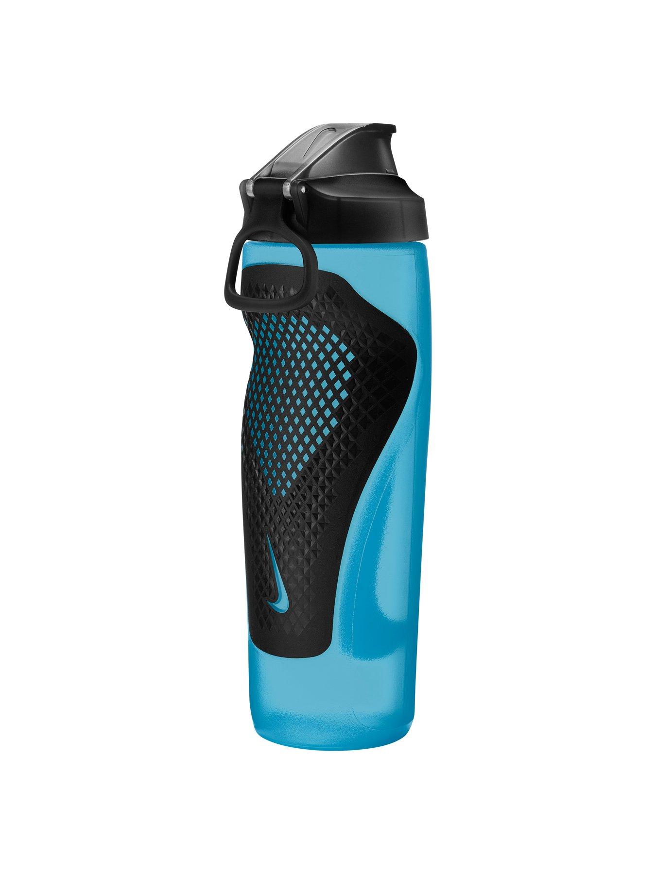Image 3 of 3 of Nike Refuel Bottle Locking Lid 24 OZ-Blue