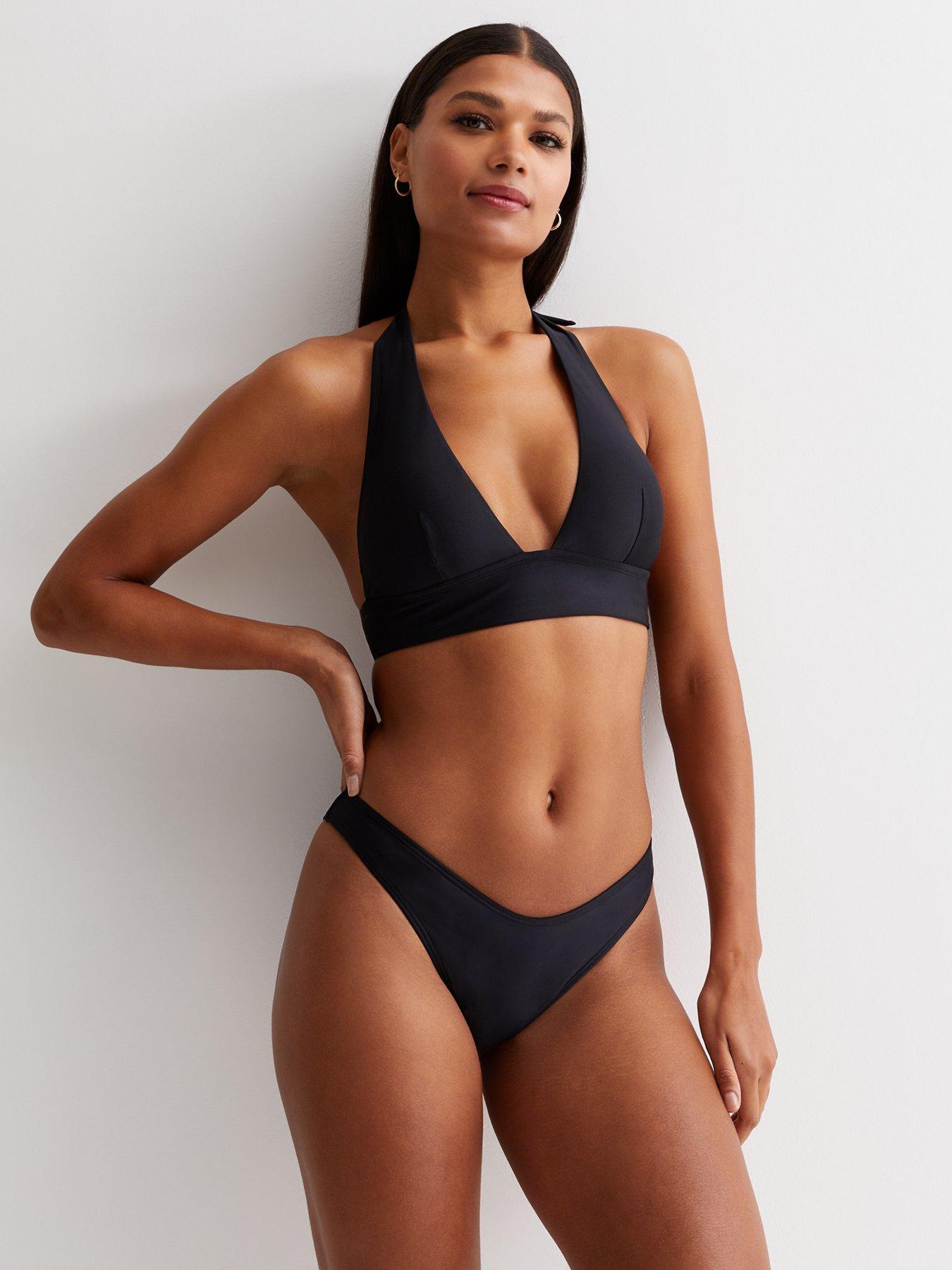 new-look-black-v-front-bikini-bottoms