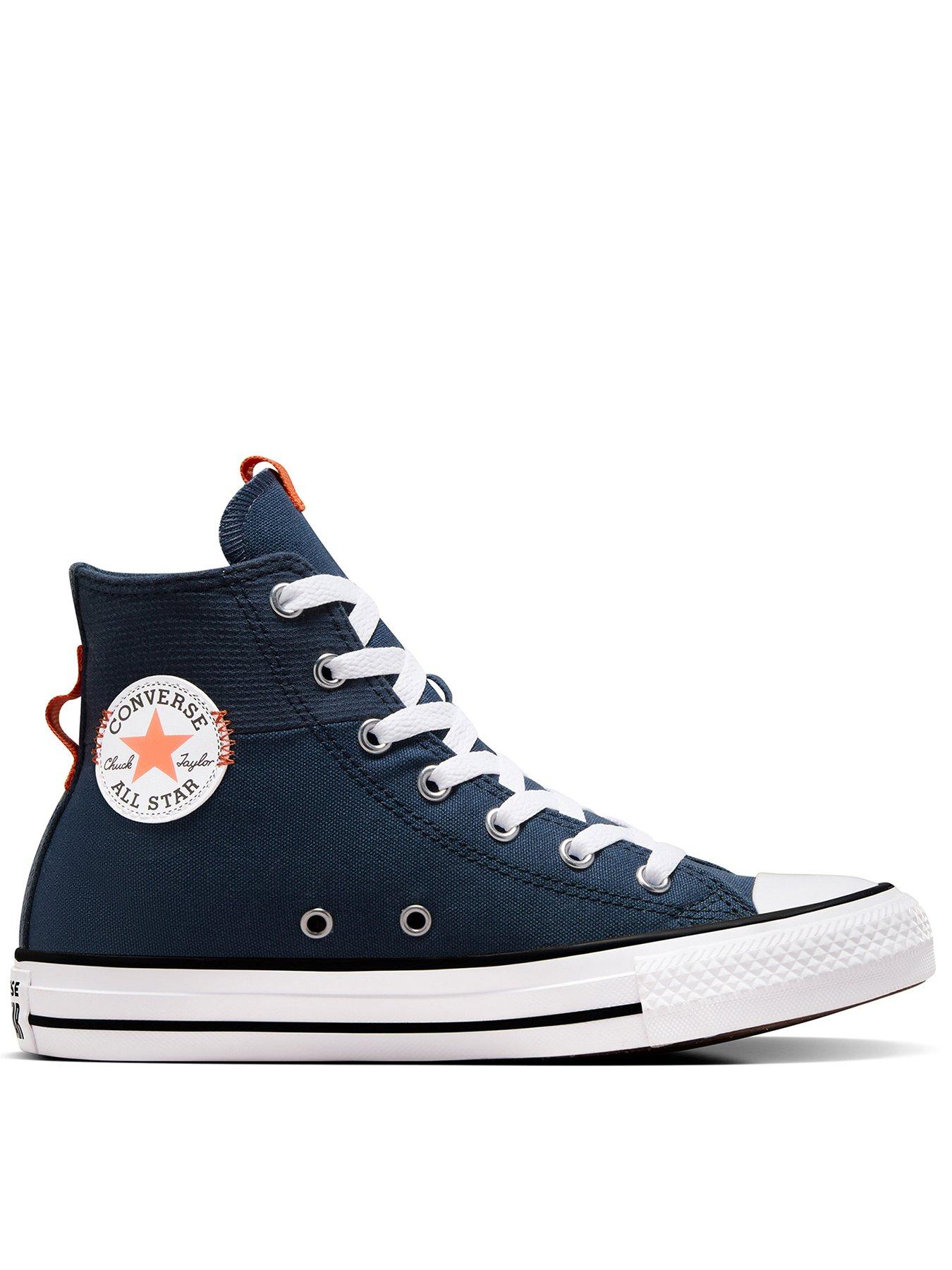 Converse Junior Boys Day Trip Utility High Tops Trainers Navy Very Ireland