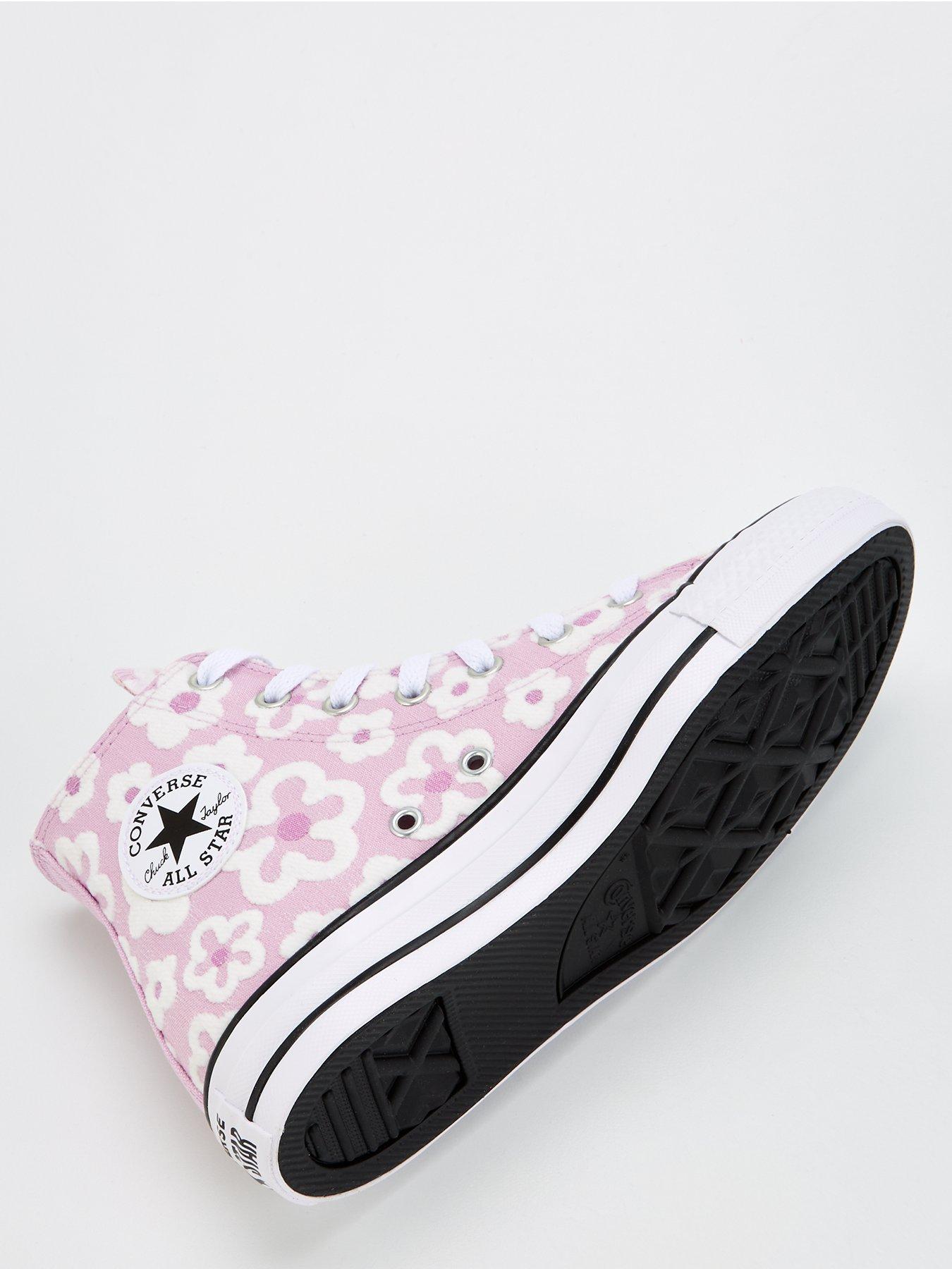 converse-junior-girls-hi-top-trainers-lilacdetail