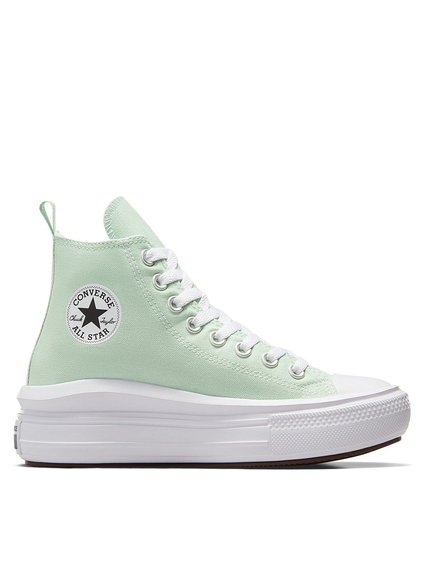 Mint green toddler outlet converse