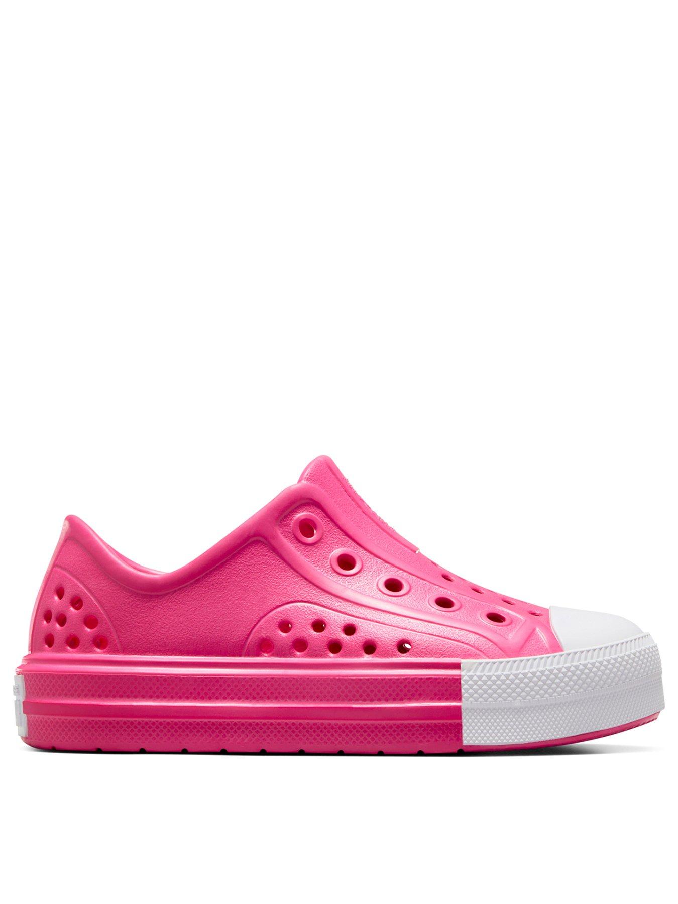 converse-kids-girls-play-lite-cx-slip-on-trainers-bright-pink